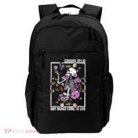 Christian Dry Bones Come To Life Floral Skeleton Backpack thumb 0