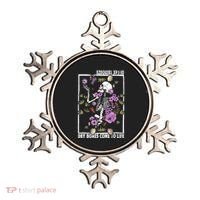 Christian Dry Bones Come To Life Floral Skeleton Ornament thumb 0