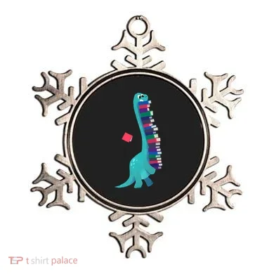 Cute Dinosaur Book Reading Readasaurus Ornament