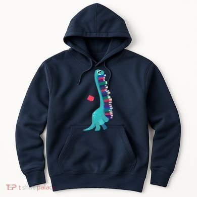 Cute Dinosaur Book Reading Readasaurus Hoodie