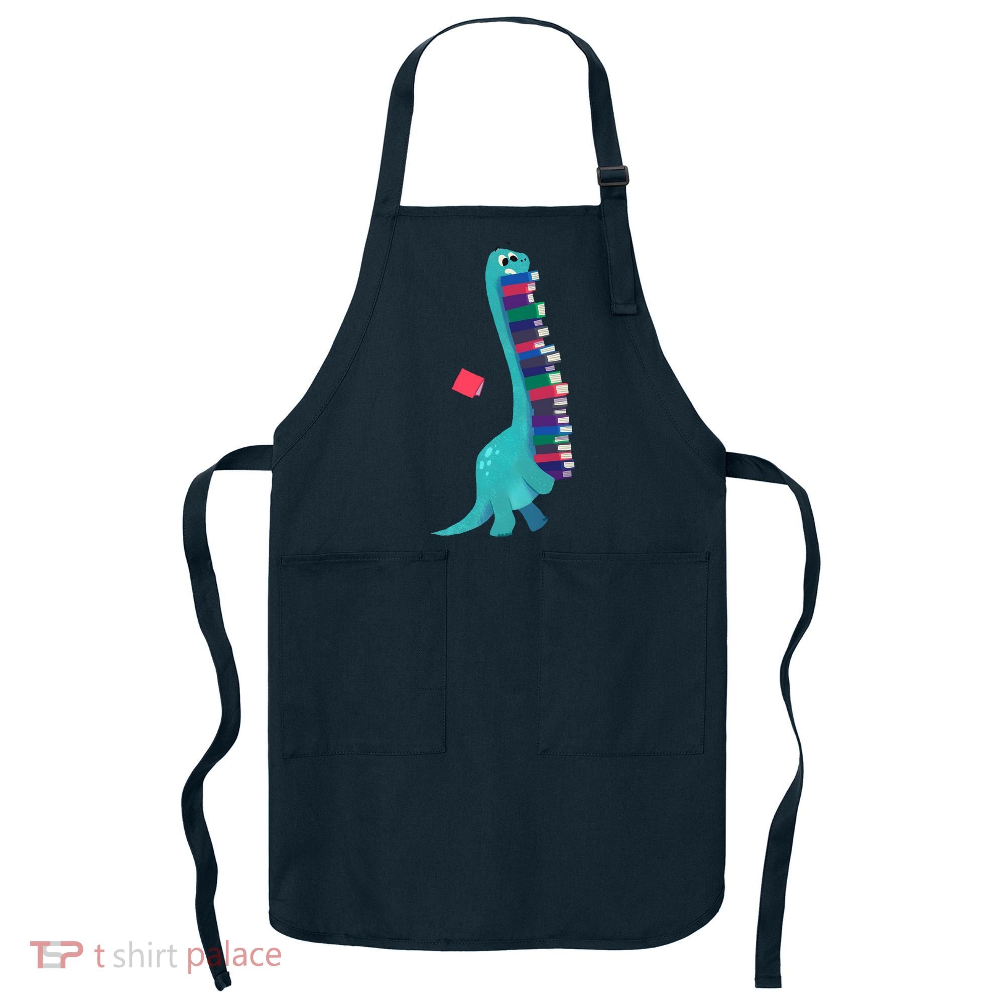 Cute Dinosaur Book Reading Readasaurus Apron