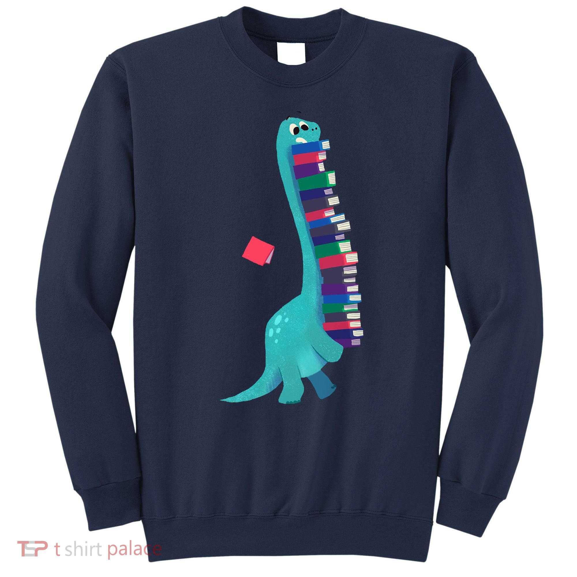 Cute Dinosaur Book Reading Readasaurus Sweatshirt