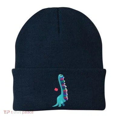 Cute Dinosaur Book Reading Readasaurus Beanie