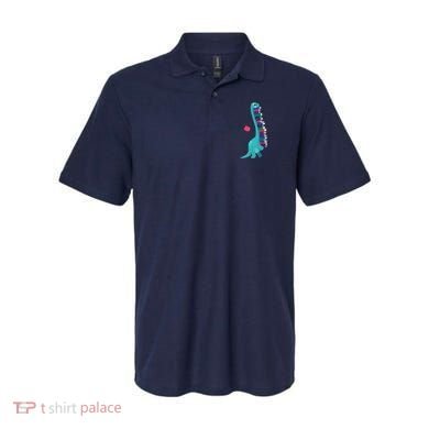 Cute Dinosaur Book Reading Readasaurus Polo