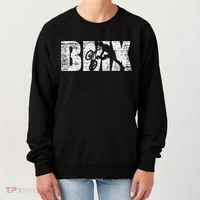 Cool Distressed Bmx For Bmx Riders Women's Sweatshirt thumb 0