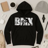 Cool Distressed Bmx For Bmx Riders Hoodie thumb 3