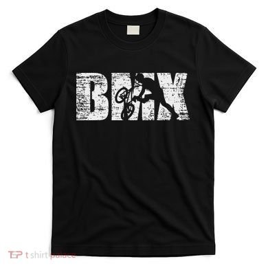 Cool Distressed Bmx For Bmx Riders T-Shirt