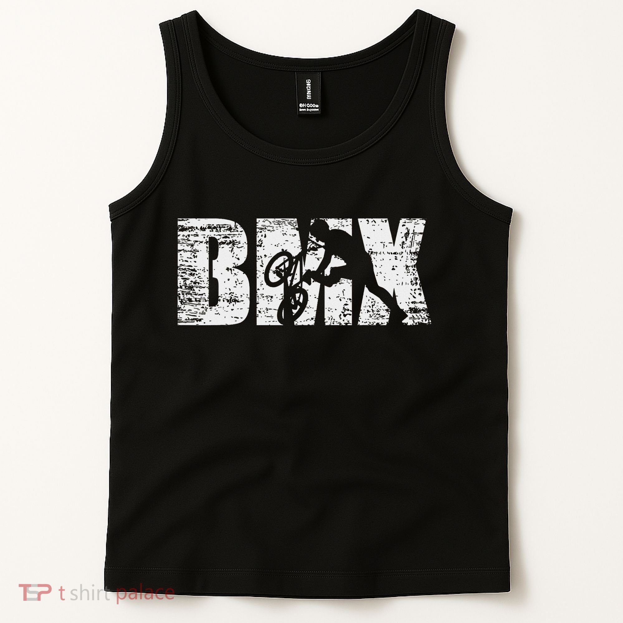 Cool Distressed Bmx For Bmx Riders Tank Top