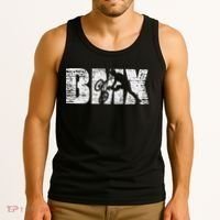 Cool Distressed Bmx For Bmx Riders Tank Top thumb 3