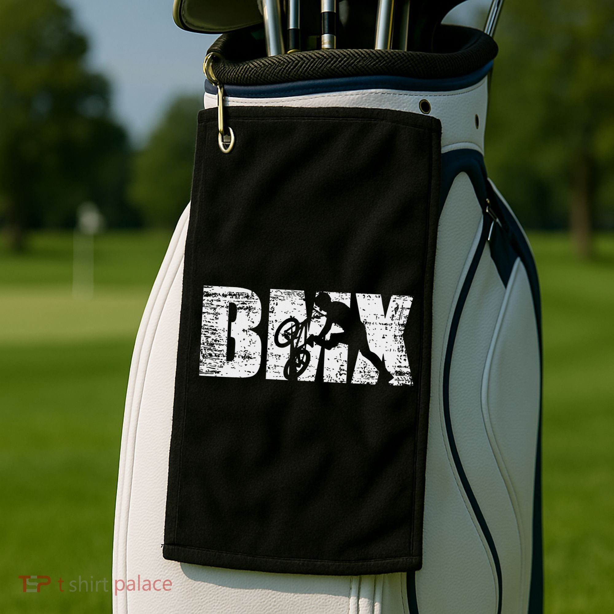 Cool Distressed Bmx For Bmx Riders Golf Towel