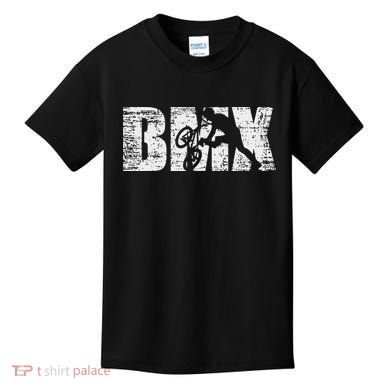 Cool Distressed Bmx For Bmx Riders Kids T-Shirt
