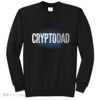 Crypto Dad Bitcoin Cryptocurrency Father Sweatshirt thumb 0