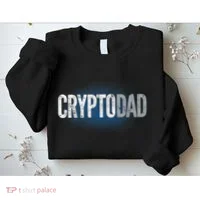 Crypto Dad Bitcoin Cryptocurrency Father Sweatshirt thumb 2