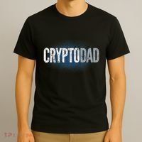 Crypto Dad Bitcoin Cryptocurrency Father T-Shirt thumb 3