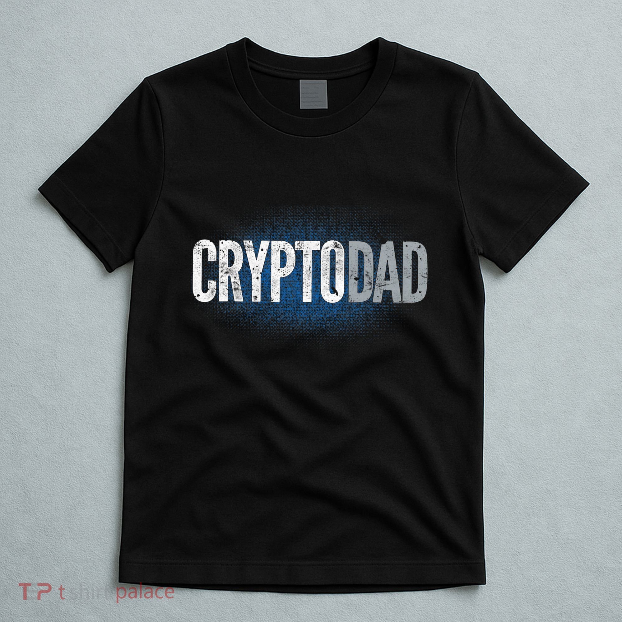 Crypto Dad Bitcoin Cryptocurrency Father T-Shirt