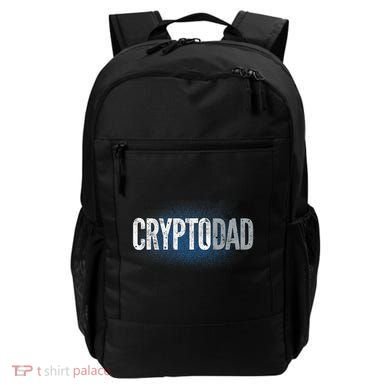 Crypto Dad Bitcoin Cryptocurrency Father Backpack