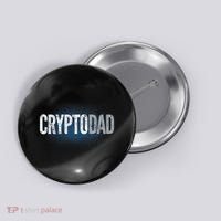Crypto Dad Bitcoin Cryptocurrency Father Button thumb 0