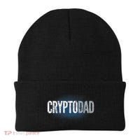 Crypto Dad Bitcoin Cryptocurrency Father Beanie thumb 0