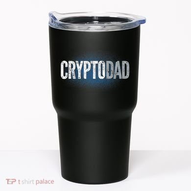 Crypto Dad Bitcoin Cryptocurrency Father Tumbler