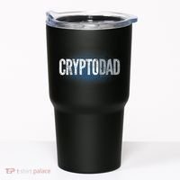 Crypto Dad Bitcoin Cryptocurrency Father Tumbler thumb 0