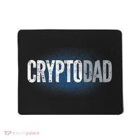 Crypto Dad Bitcoin Cryptocurrency Father Mousepad thumb 0