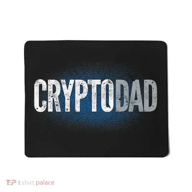Crypto Dad Bitcoin Cryptocurrency Father Mousepad