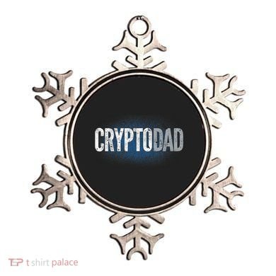 Crypto Dad Bitcoin Cryptocurrency Father Ornament