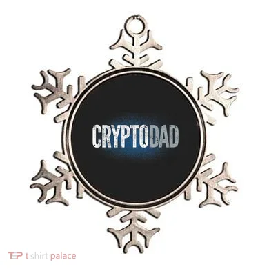Crypto Dad Bitcoin Cryptocurrency Father Ornament