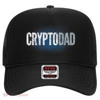 Crypto Dad Bitcoin Cryptocurrency Father Hat thumb 0