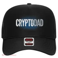 Crypto Dad Bitcoin Cryptocurrency Father Hat thumb 0