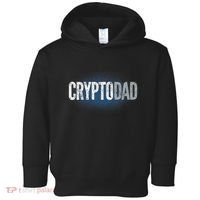 Crypto Dad Bitcoin Cryptocurrency Father Toddler Hoodie thumb 0
