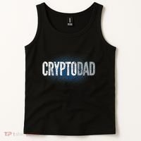 Crypto Dad Bitcoin Cryptocurrency Father Tank Top thumb 2
