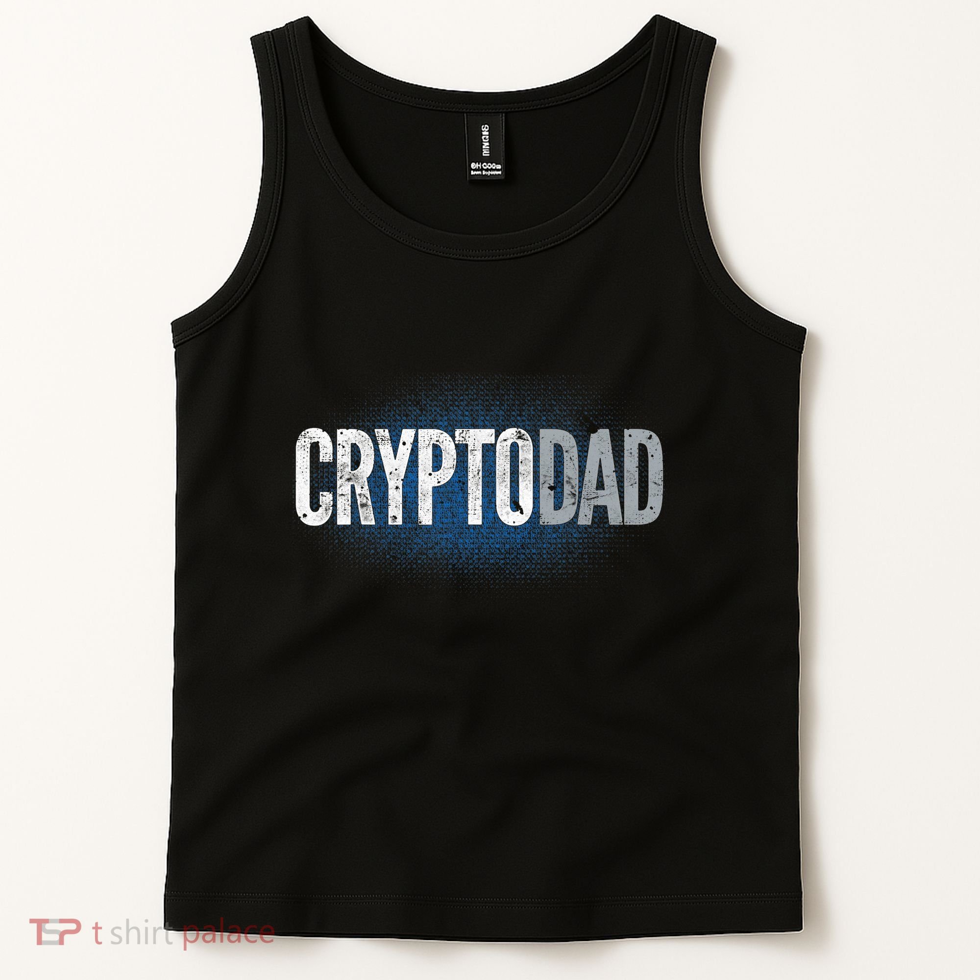Crypto Dad Bitcoin Cryptocurrency Father Tank Top
