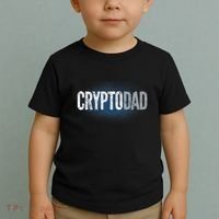 Crypto Dad Bitcoin Cryptocurrency Father Toddler T-Shirt thumb 2