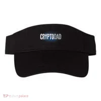 Crypto Dad Bitcoin Cryptocurrency Father Visor thumb 0