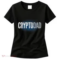 Crypto Dad Bitcoin Cryptocurrency Father Women's T-Shirt thumb 0