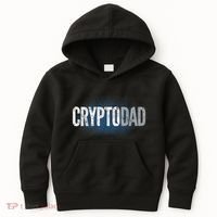 Crypto Dad Bitcoin Cryptocurrency Father Kids Hoodie thumb 0