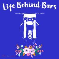 Cute Dirt Bike Floral Life Behind Bars Motocross Gift T-Shirt thumb 7