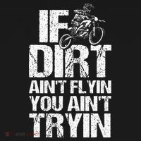 Cool Dirt Bike Art For Dirtbike Motorcycle Racing Long Sleeve Shirt thumb 2