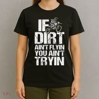 Cool Dirt Bike Art For Dirtbike Motorcycle Racing T-Shirt thumb 4
