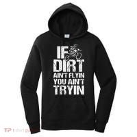 Cool Dirt Bike Art For Dirtbike Motorcycle Racing Women's Hoodie thumb 0