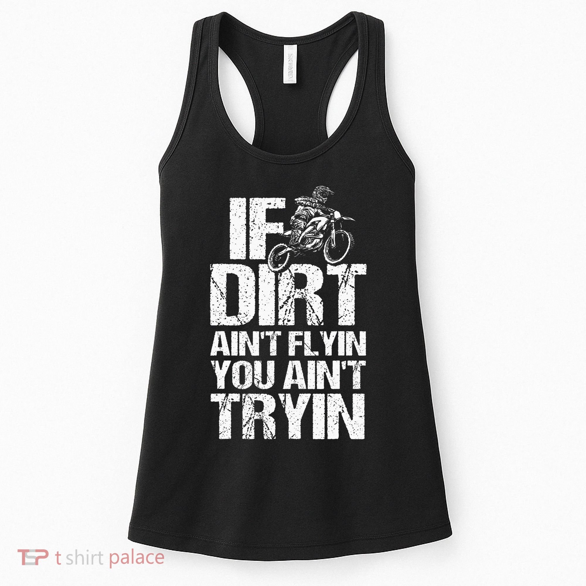 Cool Dirt Bike Art For Dirtbike Motorcycle Racing Women's Tank Top