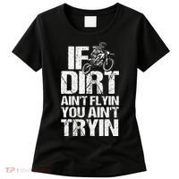 Cool Dirt Bike Art For Dirtbike Motorcycle Racing Women's T-Shirt thumb 0