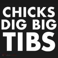 Chicks Dig Big Tibs Gift Funny Workout Leg Day Fitness Gym Gift Ornament thumb 1
