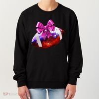 Cute Disco Ball Football Coquette Ribbon Style Women's Sweatshirt thumb 0