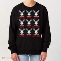 Christmas Deer Bow Hunting Santa Hunter Women's Sweatshirt thumb 0