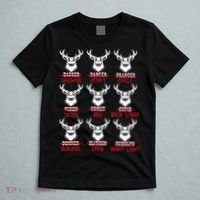 Christmas Deer Bow Hunting Santa Hunter T-Shirt thumb 5