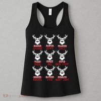 Christmas Deer Bow Hunting Santa Hunter Women's Tank Top thumb 3
