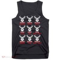 Christmas Deer Bow Hunting Santa Hunter Tank Top thumb 0