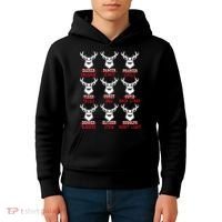 Christmas Deer Bow Hunting Santa Hunter Kids Hoodie thumb 4